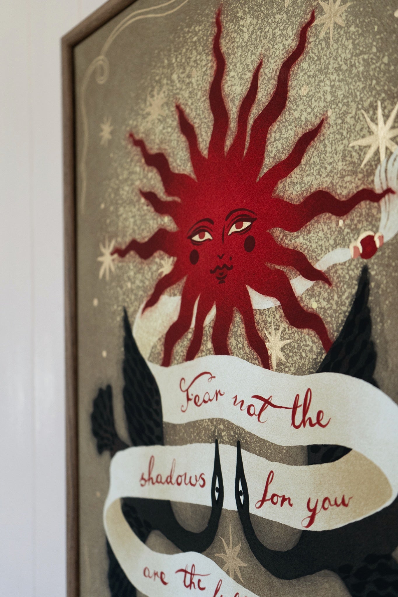 Fear Not The Shadows - Giclee Art Print LIMITED EDITION