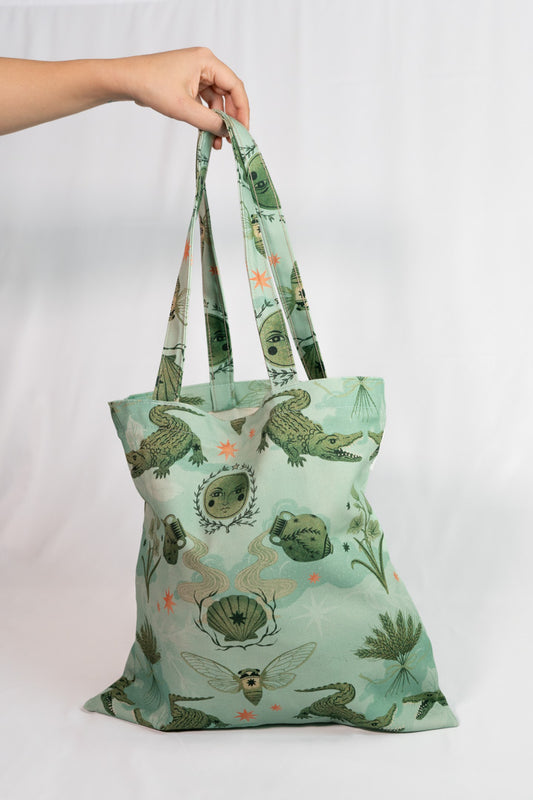 Midsummer Print Tote Bag