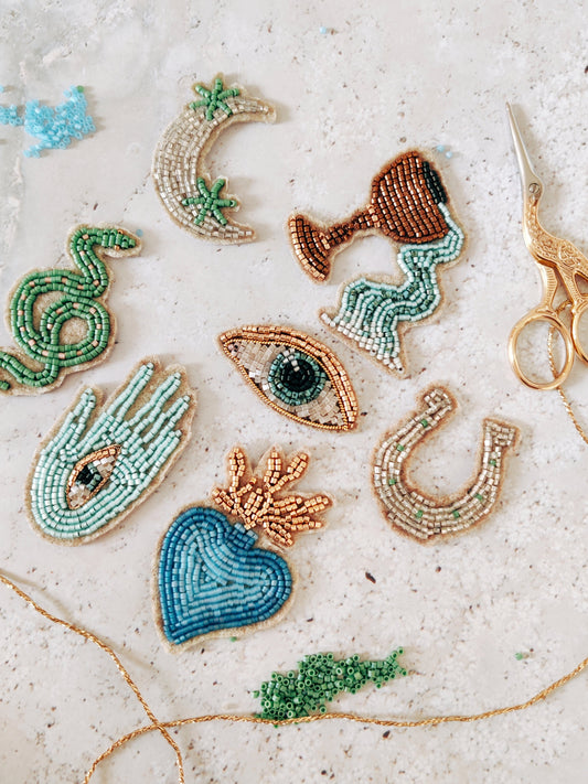 Learning the Healing Art of Bead Embroidery