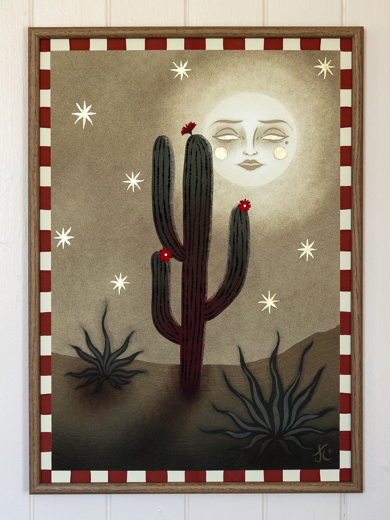 Bloom Beneath the Moon - Giclee Art Print LIMITED EDITION