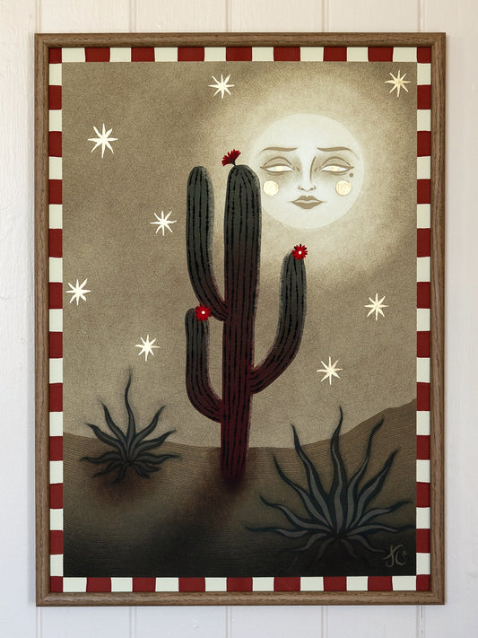 Bloom Beneath the Moon - Giclee Art Print LIMITED EDITION